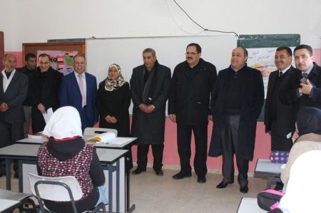 الوزير صيدم يعلن عن إطلاق العمل على المرحلة الأولى من القرية الكشفية في قرية عنز